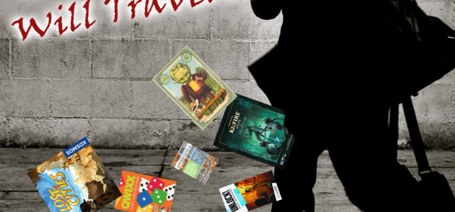 Pick Up & Deliver 765: Have Games, Will Travel Man with games falling out of his messenger bag