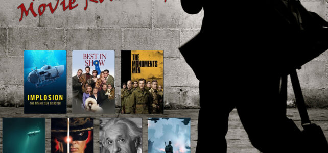 Pick Up & Deliver 773: June 2025 Movie Round Up Man walking past wall with movie posters