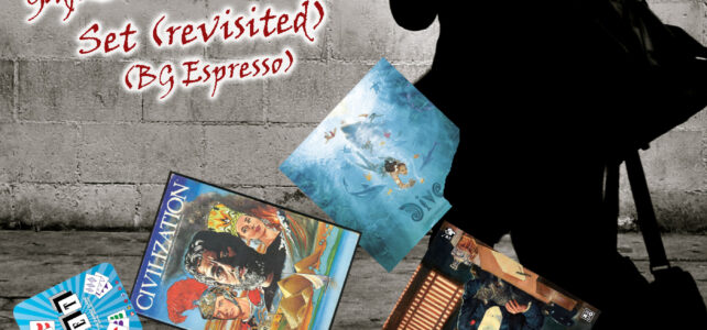 Pick Up & Deliver 812: Dive; Civilization; The Godfather: Corleone’s Empire; Set (revisited) Pick Up & Deliver 812: Dive; Civilization; The Godfather: Corleone’s Empire; Set (revisited)