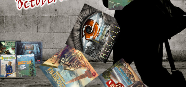 Man with games falling out of his bag