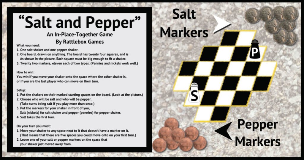 Salt and Pepper (An InPlace Together Game) Rattlebox Games
