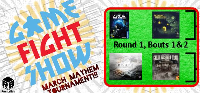(Game Fight Show) March Mayhem 2021 ep01: Round 1, Bouts 1 & 2