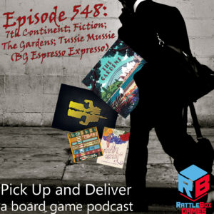 Cover for 548 - man with games falling out of his bag