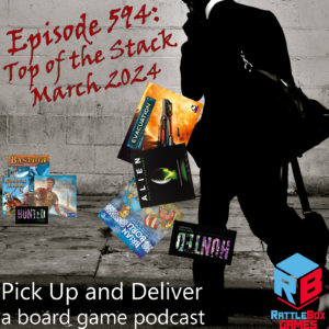 Man with games falling from his bag
Cover for episode 594