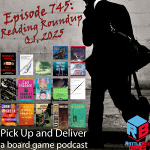 Man walking by an array of book covers