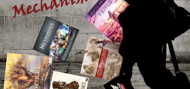 Man with games falling out of his bag