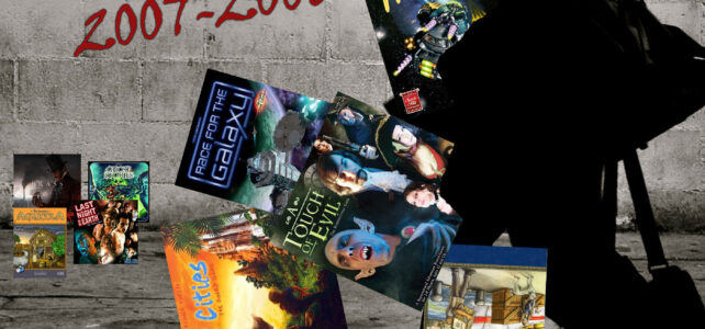 Pick Up & Deliver 151: Look Back at 2007 & 2008 Man with games falling out of his messenger bag