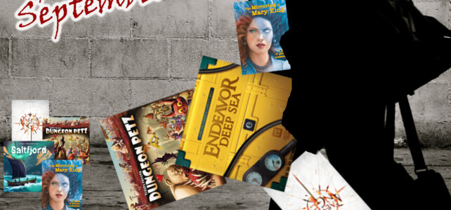 Pick Up & Deliver 774: Top of the Stack, Sept 2025 Man with games falling out of his bag.
