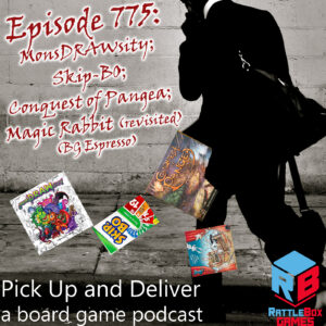 Man with games falling out of his bag