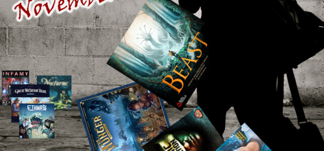 Pick Up & Deliver 790: Top of the Stack, Nov 2025 Man with games falling out of his messenger bag