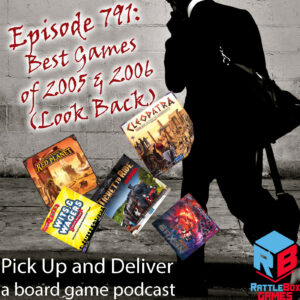 Man with games falling out of his bag.