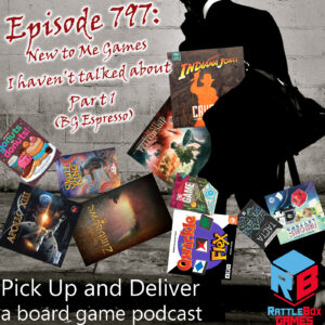 Man with games falling out of his bag