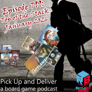 Man with games falling out of his messenger bag.