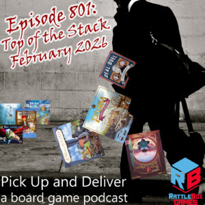 Man with games falling out of his bag.