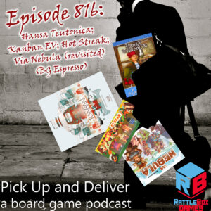 Man with games falling out of his bag.