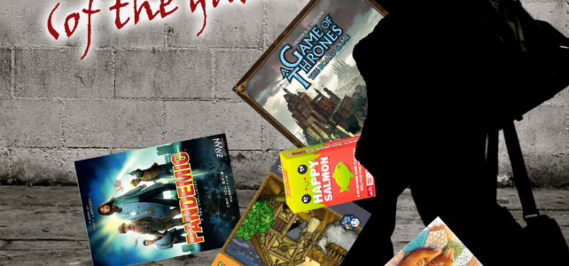 Pick Up & Deliver 831: The Beginning (of the Game) Man with games falling out of his bag.