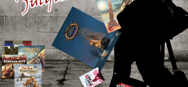Pick Up & Deliver 841: Top of the Stack, July 2026 Man with games falling out of his bag